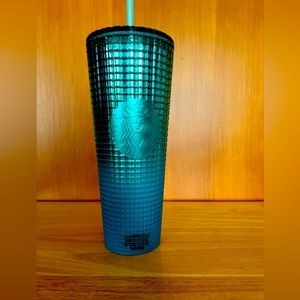 NWT Starbucks Icy Blue Tumbler